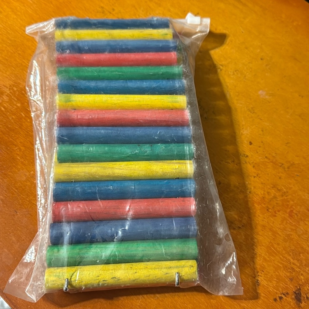Wooden Rainbow Bridge Chew Toy for Hamsters (NEW)